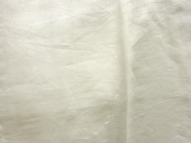  アンティーク　透かし織草花模様夏用長襦袢